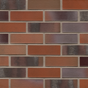 Клинкерная плитка Feldhaus Klinker R560NF14 carbona carmesi colori